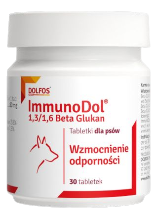 Иммунодол Immunodol Dolfos антиоксидант иммуностимулятор для собак, 30 таблеток 1177 фото