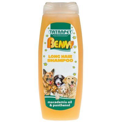 Шампунь TETRAPET Benny для собак длинношерстных, масло макадамии и пантенол, 200 мл 481,46 фото