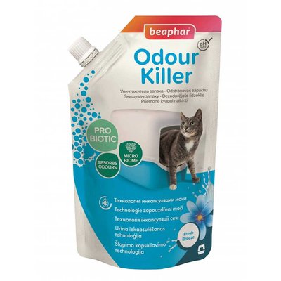 Beaphar Odour Killer for Cats уничтожитель запахов для кошачьего туалета, 400 мл (15234) 7306 фото