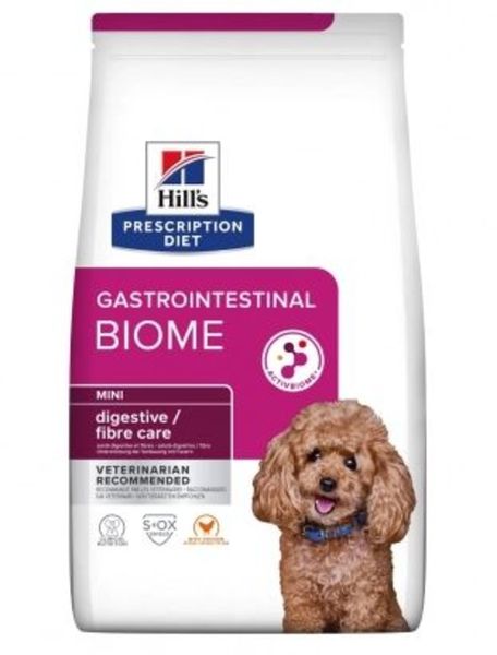 Хилс Hill's PD Canine Gastrointestinal Biome Mini сухой корм для мелких собак при заболеваниях ЖКТ, 1 кг (606424) 7571 фото