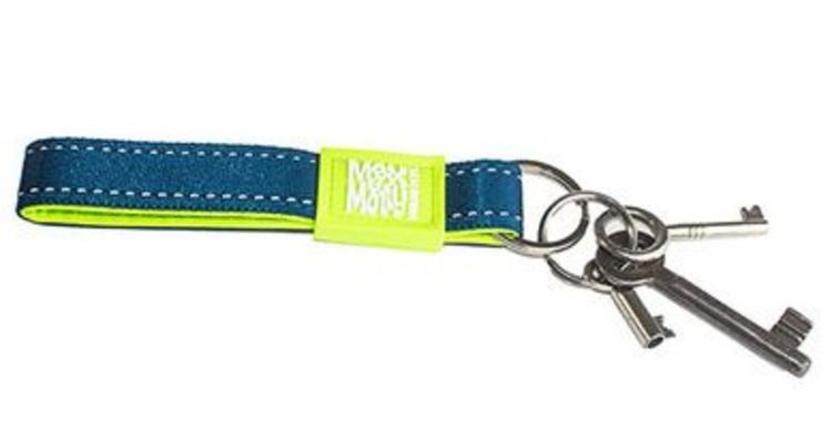 Брелок для ключей Матрикс Зеленый Лайм Max & Molly Key Ring Matrix Lime Green/Tag под цвета амуниции для собак (214080) 5797 фото