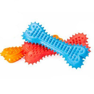 Игрушка для собак CAMON косточка из TPR с шипами, 14 см AD053/N фото