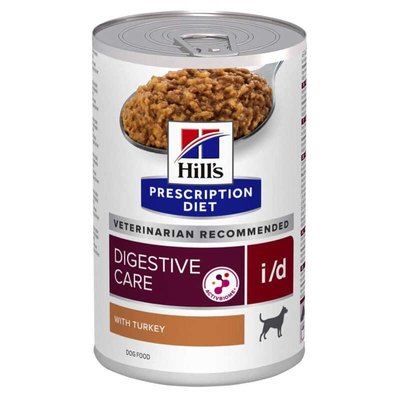 Хилс Hill's PD Canine Digestive Care I/D влажный корм с индейкой для собак с нарушениями пищеварения, 360 гр (607215) 7727 фото