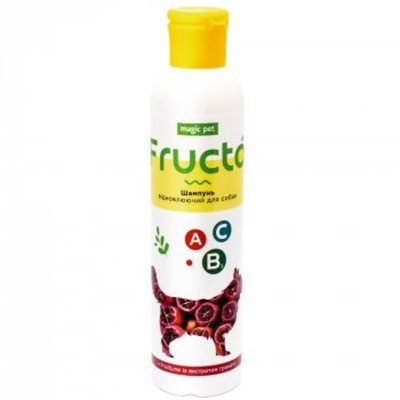 Magic Pet Fructa відновлювальний шампунь з екстрактом граната для собак, 220 мл (9009) 6627 фото