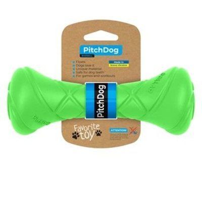 Пітч Дог Collar PitchDog ігрова гантель для апортування собак, довжина 19 см, діаметр 7 см, колір салатовий 15668 фото