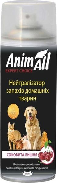 Анималл Сочная вишня AnimAll Expert Choice нейтрализатор запаха домашних животных, 500 мл 7257 фото