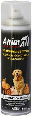 Анімалл Аромат Лайма AnimAll Expert Choice нейтралізатор запаху домашніх тварин, 500 мл 7258 фото