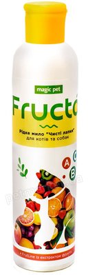 Magic Pet Fructa Тропикано Чистые Лапки, жидкое мыло для собак и кошек, 220 мл (9008) 6629 фото