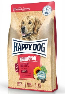 Happy Dog Naturcroq Active Adult сухой корм для взрослых собак с активным образом жизни, 15 кг (60530) 6883 фото