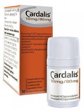 Кардалис 10 мг/ 80 мг Cardalis Ceva для лечения сердечной недостаточности у собак, 30 таблеток 1278 фото