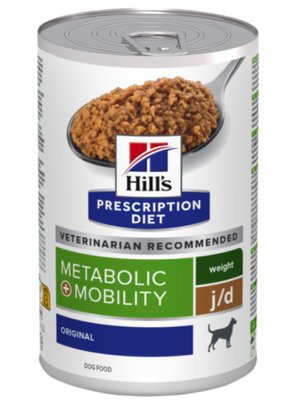 Хилс Hill's PD Canine J/D Metabolic + Mobility влажный корм для суставов собак и для снижения веса, 370 гр (607714) 7729 фото