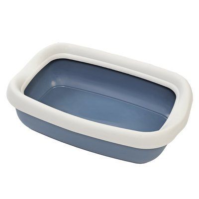 Туалет MPS д/кош с рамкой BETA SMALL W/FRAME DARK BLUE 43*31*12 BETA SMALL DARK BLUE фото