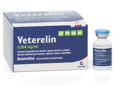 Ветерелін Veterelin ін'єкційний гормональний препарат для ВРХ, свиней, коней та гризунів, 10 мл 6072 фото