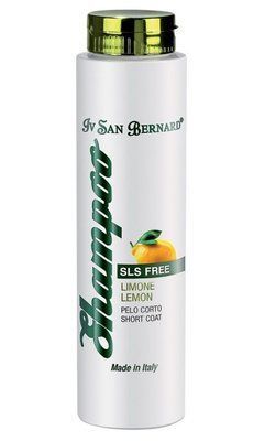 Шампунь Лимон Iv San Bernard Limone Shampoo SLS Free проти лупи, для короткошерстих собак і кішок, 100 мл 11600 фото