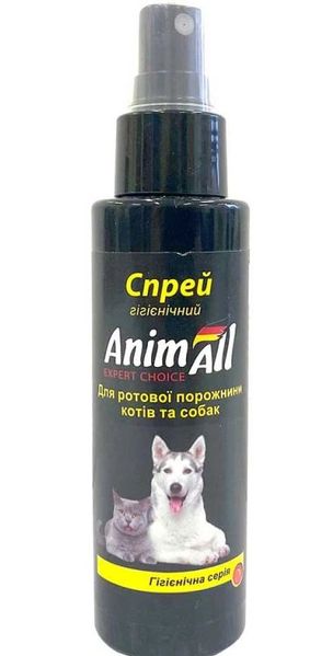 Спрей Анималл AnimAll Expert Choice Oral Care для гигиены ротовой полости собак и кошек, 100 мл 7260 фото