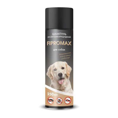 Шампунь SUPREMO FIPROMAX от блох (с пропоксуром) для собак средних и крупных пород, 250 мл НФ-00002026 фото