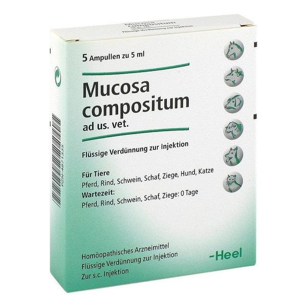 Мукоза Композитум Хель Мucosa Сompositum средство для поддержания иммунной системы, 5 мл 1647 фото