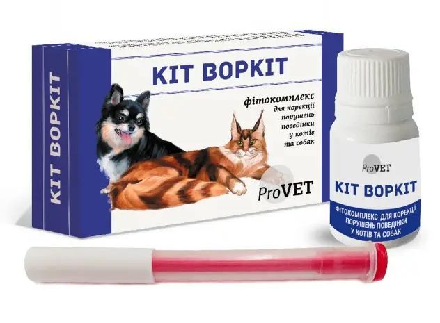 Кот Воркот фитокомплекс для коррекции нарушений поведения у кошек и собак, 20 мл 7844 фото