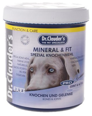 Dr.Clauder's Mineral & Fit Bonefort Др. Клаудерс Бонефорт для кісток та суглобів собак, порошок 500 гр 4032 фото