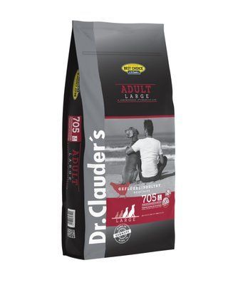 Dr. Clauder's Dog Best Choice Adult Large з домашньою птицею та рисом, сухий корм для великих собак, 12,5 кг 7924 фото