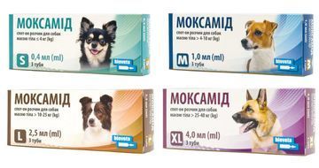 Капли Моксамид для собак