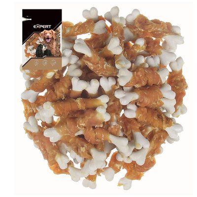 Лакомство для собак TETRAPET Expert, кальциевые косточки с курицей, 80 г 451,16 фото