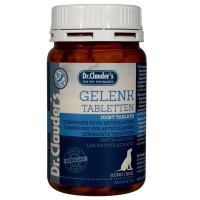 Dr.Clauder's Mobil & Fit Joint Tablets вітаміни, мінерали для зміцнення зв'язок і суглобів собак, 90 таблеток 11574 фото