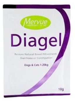 Діагель Mervue Diagel для відновлення природних випорожнень у собак і котів вагою до 20 кг, 10 гр, 1 пакетик (2102306-1) 6734 фото