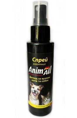 Спрей гигиенический Анималл AnimAll Expert Choice Ear Clear уход за ушами кошек и собак, 100 мл 7261 фото