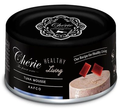 Cherie Healthy Living Tuna Mousse Cat мус із тунцем, беззерновий вологий корм для кішок, 80 гр (CHT21703) 7375 фото