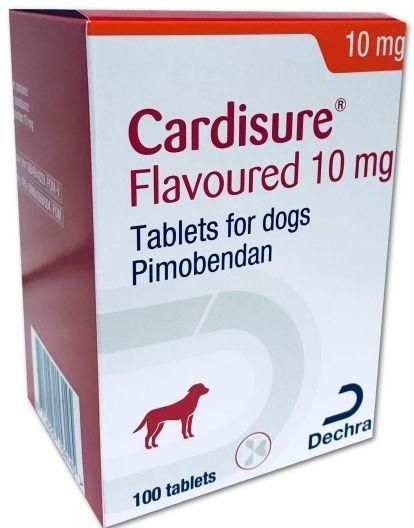 Кардішур 10 мг Cardisure підтримка при серцевій недостатності у собак, 100 таблеток 55 фото