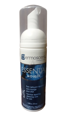 Дермосент Есенціал Dermoscent Essential Mousse очищаючий мус без змивання для кішок з чутливою шкірою, 150 мл 4105 фото