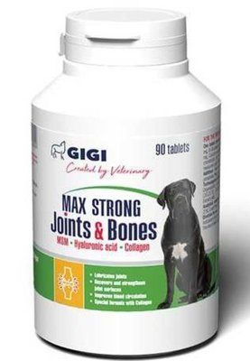 GiGi MAX STRONG Joints & Bones N90 (tab) / МАКС СТРОНГ Джойн & Бонс N90 (табл.) 7796 фото
