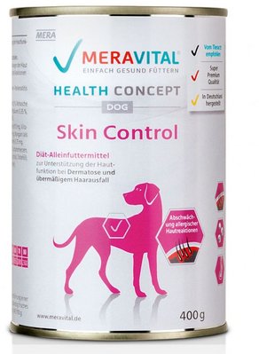 Мера 400 гр Mera MVH Dog Skin Control лікувальний вологий корм для собак із захворюваннями шкіри (720474 - 142) 7086 фото