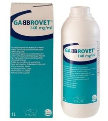 Габровет Ceva Gabbrovet пероральный антибиотик для телят до 3 месяцев и свиней, 500 мл 6075 фото