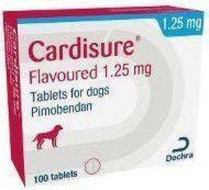 Кардішур 1.25 мг Cardisure підтримка при серцевій недостатності у собак, 100 таблеток 8 фото