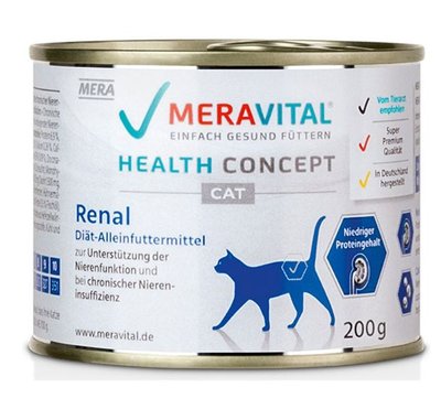 Мера 200 гр Mera MVH Cat Renal лечебный влажный корм для кошек с заболеваниями почек (760270 - 030) 7087 фото