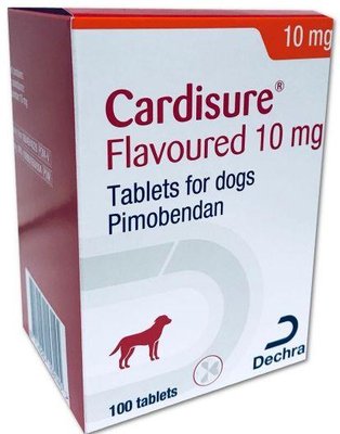 Кардішур 10 мг Cardisure підтримка при серцевій недостатності у собак, 10 таблеток 847 фото