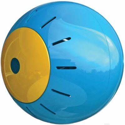 Шар-мяч Georplast RollingBall 12,5 см с отверстием, игрушка для угощения собак и кошек сухим кормом (10195) 6686 фото