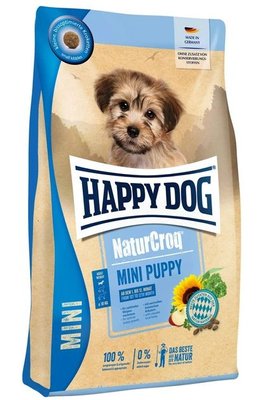Happy Dog NaturCroq Mini Puppy сухой корм для щенков мелких пород от 1 до 12 месяцев весом до 10 кг, 4 кг (61218) 6890 фото
