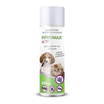 Шампунь SUPREMO FIPROMAX БИО для котят и щенков, 250 мл НФ-00002019 фото
