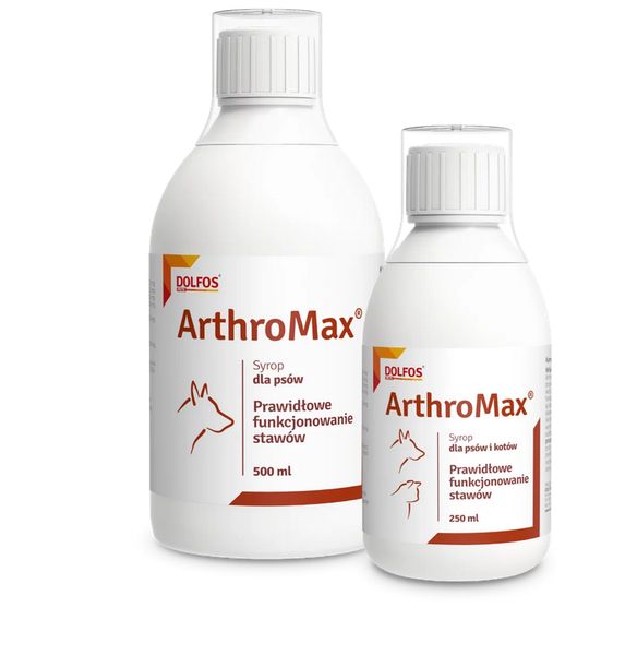 Артромакс Долфос витаминный сироп хондропротектор с гиалуроновой кислотой для собак и кошек, 500 мл 613 фото