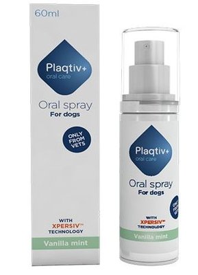 Спрей Plaqtiv+ Oral Care Oral Spray Vanilla Mint зі смаком ванілі для догляду за ротовою порожниною собак, 60 мл (8887) 5655 фото