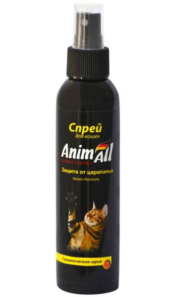 Спрей Анималл AnimAll Expert Choice Katzen Fernhalte Защита от царапанья для кошек, 150 мл 7266 фото