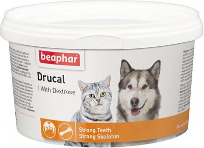 Друкал Беафар Drucal Beaphar мінеральна суміш для кішок і собак з ослабленою мускулатурою, 250 гр 251 фото
