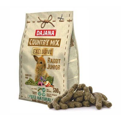 Корм "Country mix EXCLUSIVE" Junior для декоративних кроликів 500г. DP408J фото