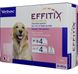 Ефітікс 20 - 40 кг Effitix Virbac краплі для собак від бліх, кліщів, комарів, мух, волосоїдів, 4 піпетки 3739 фото 1