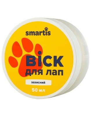 Смартис Smartis защитный воск для лап собак и щенков, 50 гр (5000) 6587 фото