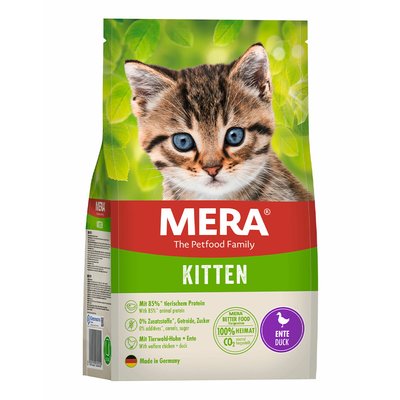 Мера Mera Cats Kitten Duck (Ente) сухой корм с уткой для котят в возрасте от 2 до 12 месяцев, 400 гр (038374 - 8314) 7041 фото