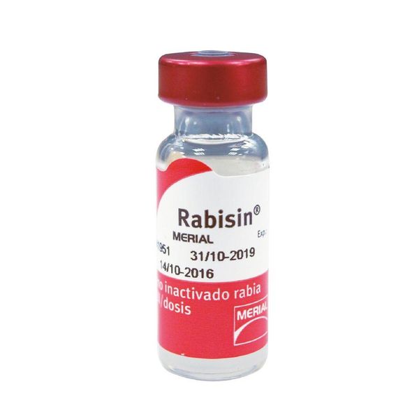 Рабизин Rabisin вакцина для профилактики бешенства у животных, 1 доза 866 фото